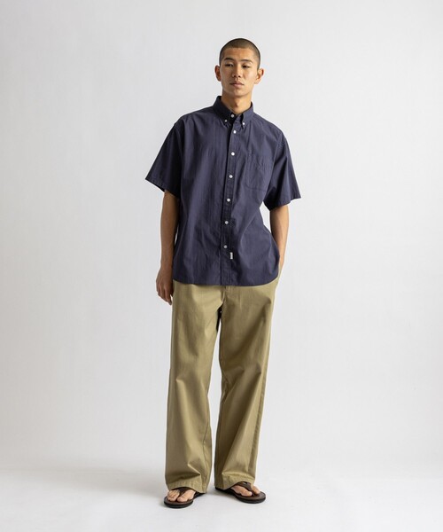 Saturdays NYC（サタデーズ ニューヨークシティ） シャツ 半袖 Oxford