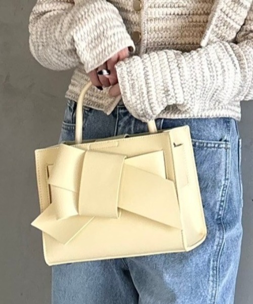 「FRAY I.D」 ハンドバッグ F ベージュ レディース_画像3