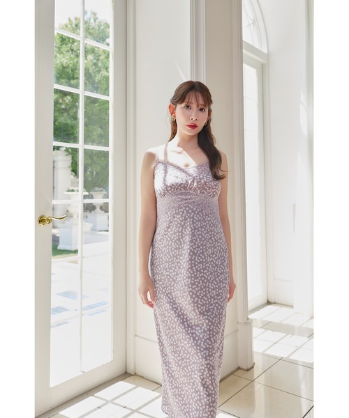 ワンピース Cherry Pattern Camisole Dress