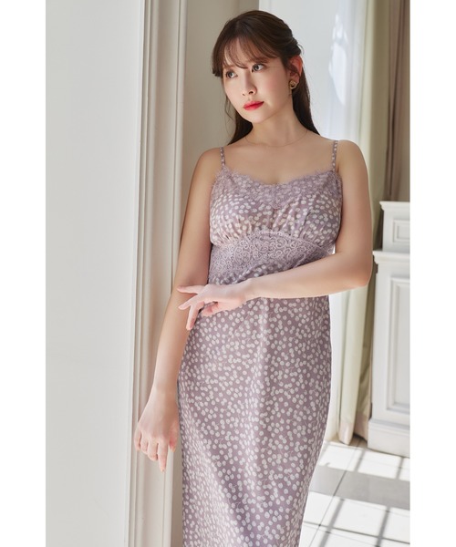 ワンピース Cherry Pattern Camisole Dress