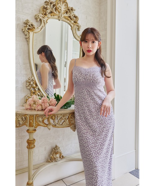 ワンピース Cherry Pattern Camisole Dress