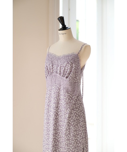 ワンピース Cherry Pattern Camisole Dress