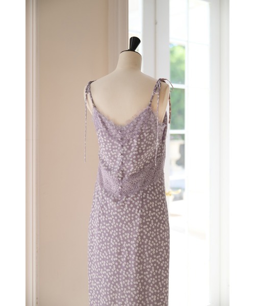 ワンピース Cherry Pattern Camisole Dress
