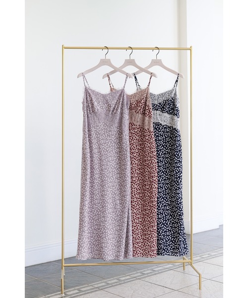 ワンピース Cherry Pattern Camisole Dress