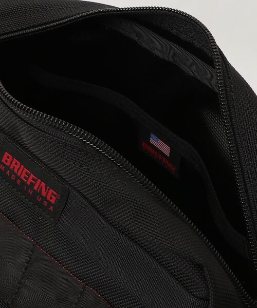 BRIEFING（ブリーフィング） ワンポイントショルダーバッグ - ブラック