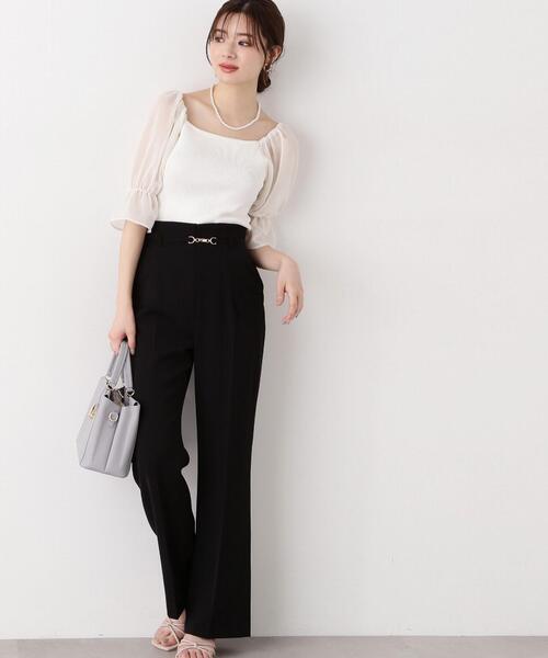 「PROPORTION BODY DRESSING」 パンツ SMALL ブラック レディース_画像5