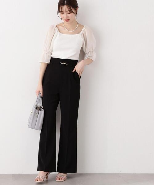 「PROPORTION BODY DRESSING」 パンツ SMALL ブラック レディース_画像6