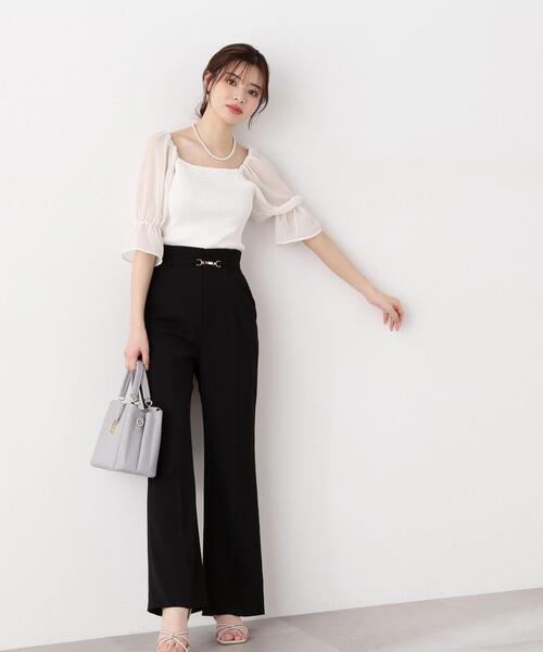 「PROPORTION BODY DRESSING」 パンツ SMALL ブラック レディース_画像7