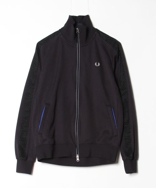 FRED PERRY（フレッドペリー） ジャージブルゾン SMALL ブラック
