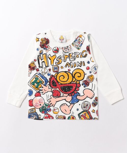HYSTERIC MINI（ヒステリックミニ） tシャツ MESSY TOY IN PARADISE