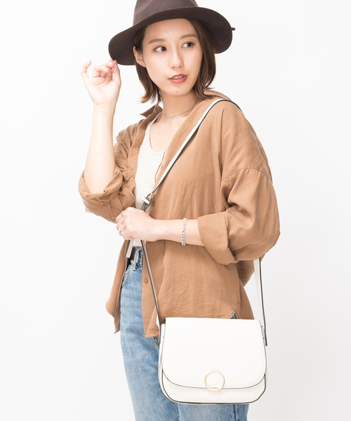 JUGLANS ショルダーバッグ バッグ JUGLANSオリジナル リングモチーフ  