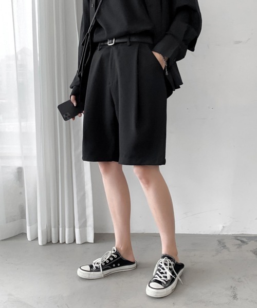 NOWLE スラックス 「NOWLE」スラックス ハーフ ショーツ