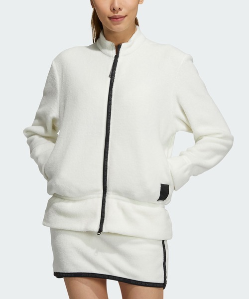 ジャケット ブルゾン プライムグリーン フルジップ ストレッチフリースジャケット【adidas Golf/アディダスゴルフ】|ZOZOTOWN PayPayモール店|01