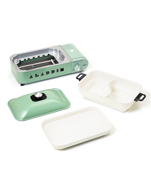 センゴクアラジン　ポータブルガスホットプレート グラパン SAG-RS21B | JACK & MARIE | 12