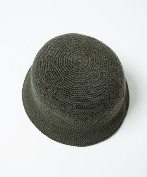 RACAL 帽子 ハット Crochet Style Knit Hat / クロシェット