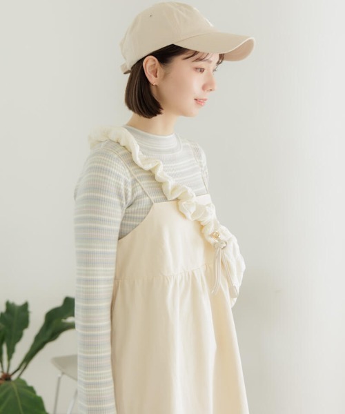 帽子 fleur_store_2023 flower（ファッション） キャップ 帽子 ビッグ