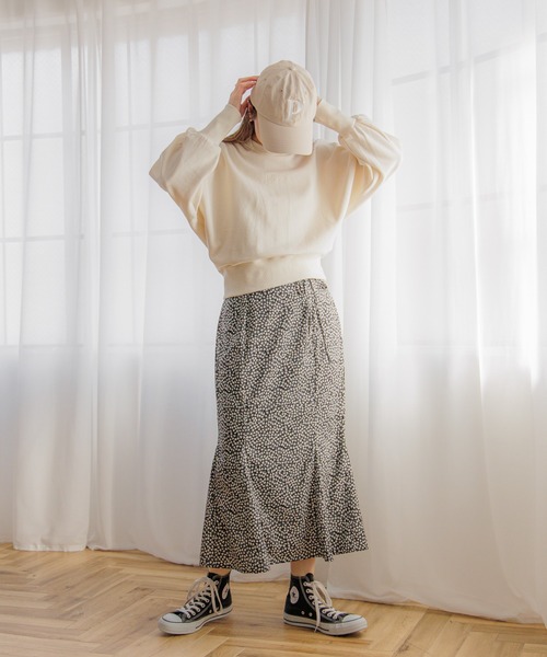 flower キャップ 帽子 ビッグイニシャルキャップ レディース