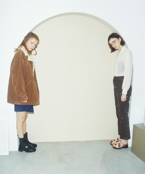 ラングラー　ミニスカート FREAK'S STORE デニムスカート Wrangler/ラングラー MINI SKIRT