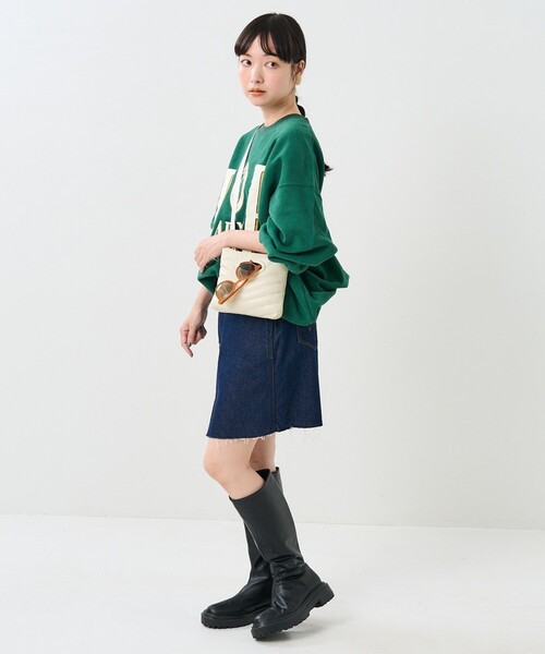 ラングラー　ミニスカート FREAK'S STORE デニムスカート Wrangler/ラングラー MINI SKIRT