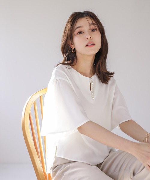 新品・27,500円☆JUDY ジュディ/プルオーバー ブラウス◎手洗い可 新品・27,500円☆JUDY ジュディ/プルオーバー ブラウス◎手洗い