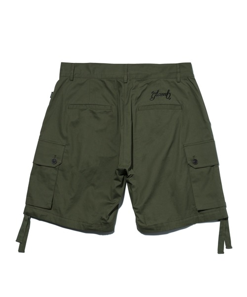 未使用 glamb カーゴショートパンツ glamb（グラム） カーゴパンツ Military Cargo Shorts / ミリタリー