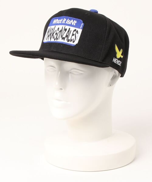 What it isNt）ART BY MARKGONZALES キャップ 帽子 刺繍 フラット