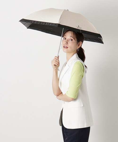 【軽量】LANVINコレクション 日傘 晴雨兼用 折りたたみ傘 LANVIN COLLECTION 折りたたみ傘 晴雨兼用折りたたみ日傘