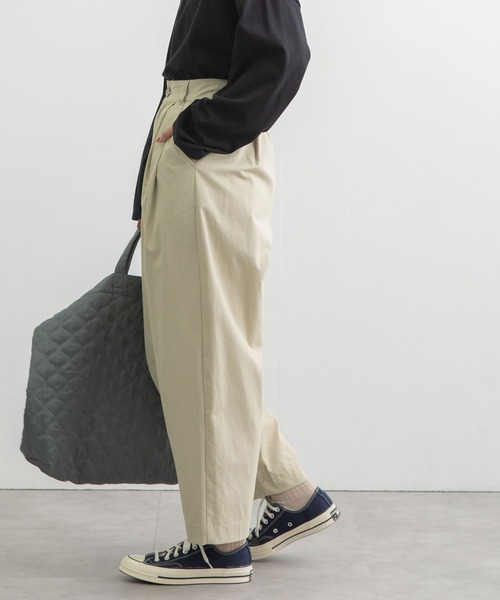 POU DOU DOU（プードゥドゥ） パンツ 2タックワイドパンツ レディース