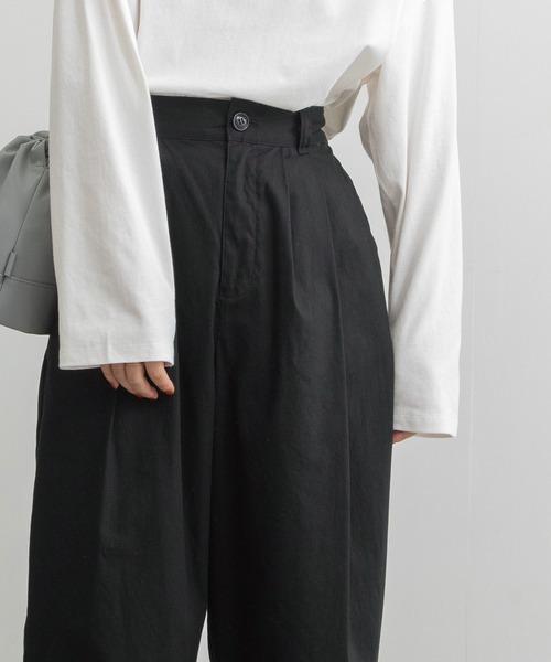 ⭐︎２つ目50%off プロフ読んでね　出品です POU DOU DOU（プードゥドゥ） パンツ 2タックワイドパンツ レディース