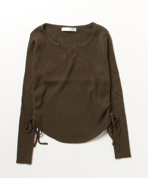 ROOP TOKYO tシャツ SIDE RIBBON TOPS / サイドリボントップス