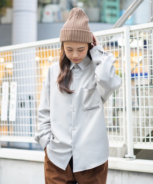 UNIT（NIXON） シャツ 「UNIIT/ユニット」 ガールズバックプリント