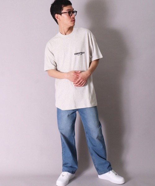 人気急上昇★【FEAR OF GOD】バックロゴ クルーネック Ｔシャツ FOG ESSENTIALS tシャツ (CM/GKT)「ESSENTIALS FEAR OF GOD