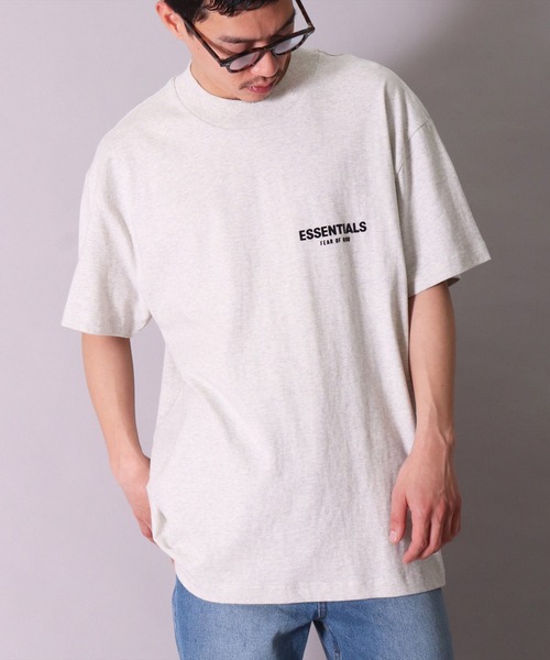 【おすすめ！】 Fear of God ESSENTIALS クルーネックTシャツ FEAR OF GOD ESSENTIALS＞ ジャージー クルーネック Tシャツ