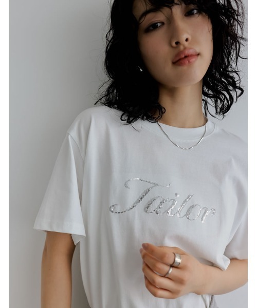 tシャツ 「接触冷感」ロゴT（CHANGE GEARS FOR THE NEW LIFE） レディース Re:EDIT tシャツ 「着た瞬間ひんやり」「接触冷感」「UVカット