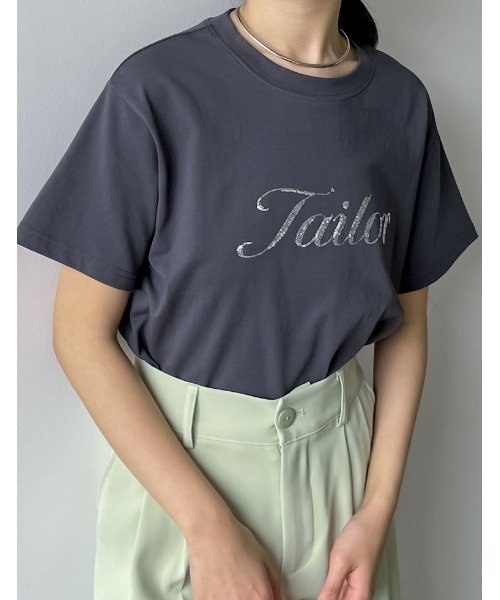 tシャツ 「接触冷感」ロゴT（CHANGE GEARS FOR THE NEW LIFE） レディース Re:EDIT tシャツ 「着た瞬間ひんやり」「接触冷感」「UVカット