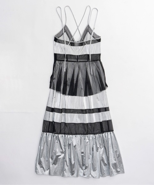 MAISON SPECIAL ワンピース Dot Pattern Tulle One-piece Dress/ドット 