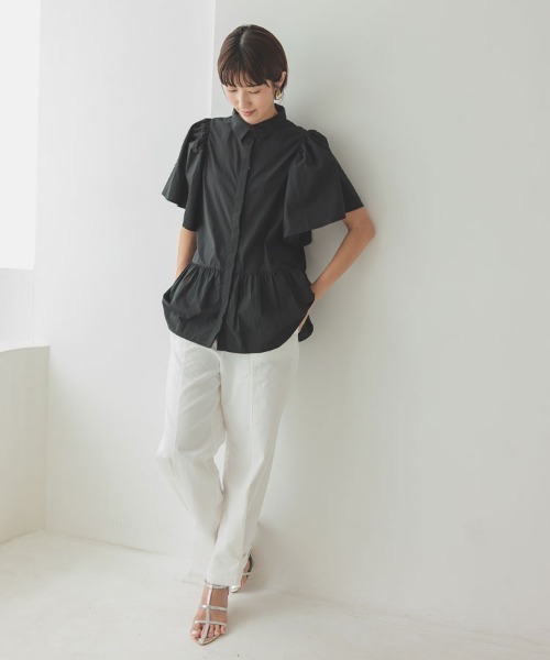 DONOBAN パンツ 裾ボタン2WAYパンツ レディース : ZOZOTOWN