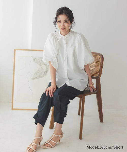 DONOBAN パンツ 裾ボタン2WAYパンツ レディース : ZOZOTOWN