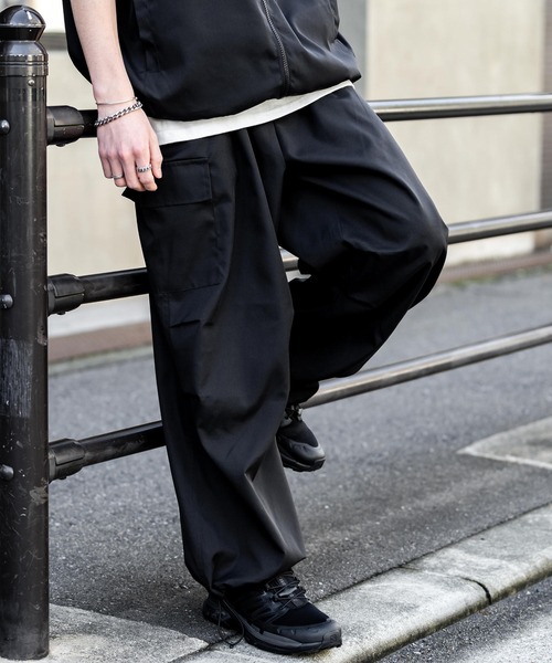 Rocky Monroe カーゴパンツ ナイロンテック パラシュートワイド