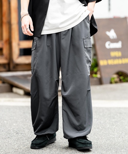 Rocky Monroe カーゴパンツ ナイロンテック パラシュートワイド
