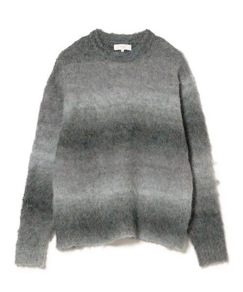 BEAMS OUTLET｜グラデーション クルーネック ニット | Rakuten