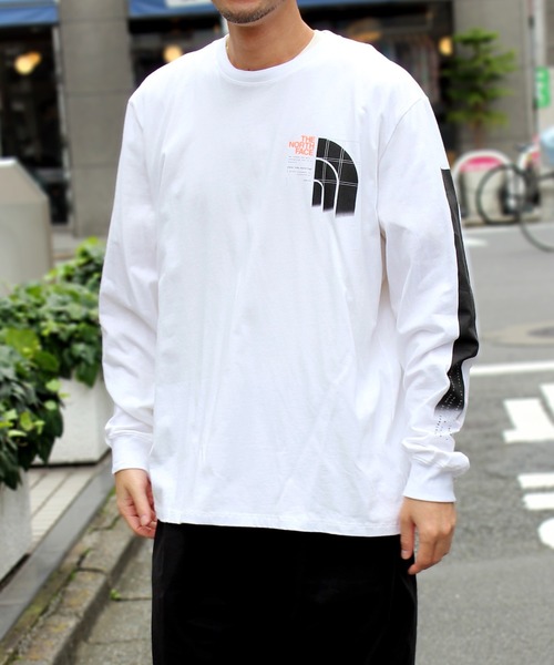 THE NORTH FACE Tシャツ 長袖 ロゴ NF0A86WW THE NORTH FACE tシャツ 「THE FACE」ノースフェイス M L/S