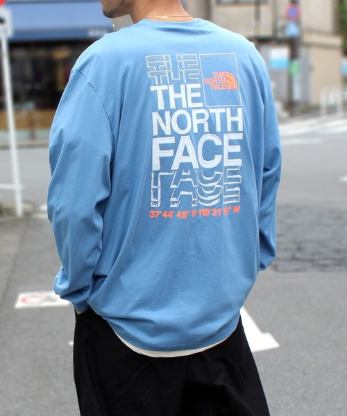 THE NORTH FACE Tシャツ 長袖 ロゴ NF0A86WW THE NORTH FACE tシャツ 「THE FACE」ノースフェイス M L/S