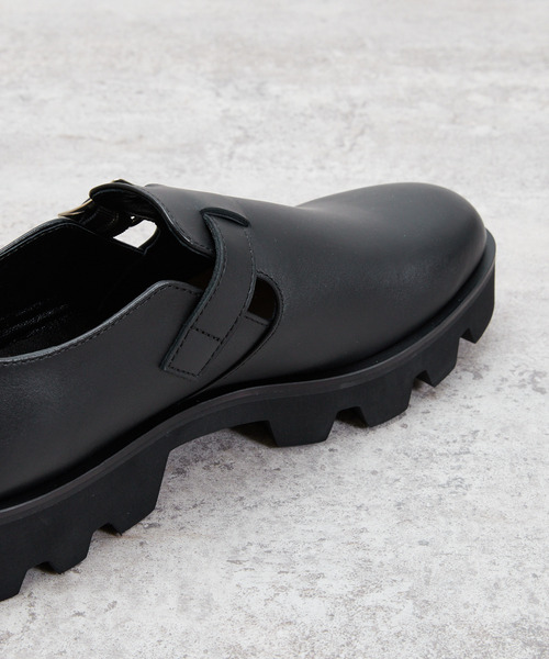 PADRONE レザー スリッポン ビジネスシューズ ブラック PADRONE レザー スリッポン ビジネスシューズ ブラック