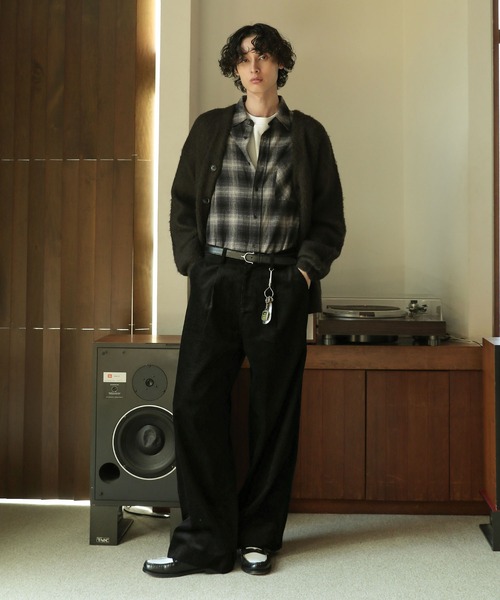 Bleme スラックス クラシック ヘビーコーデュロイ ワイドスラックス