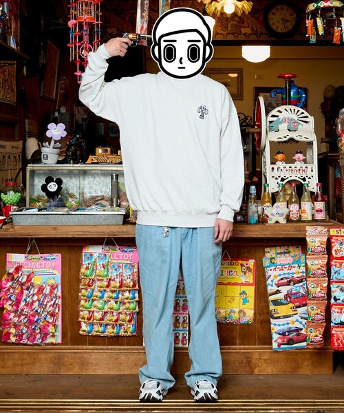 トレーナー スウェット 消極男子×FREAK'S STORE/マイナスダンシ×フリークスストア 劍玉人間 SWEAT メンズ | FREAK'S STORE | 02
