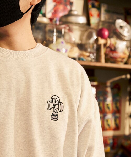 トレーナー スウェット 消極男子×FREAK'S STORE/マイナスダンシ×フリークスストア 劍玉人間 SWEAT メンズ | FREAK'S STORE | 12