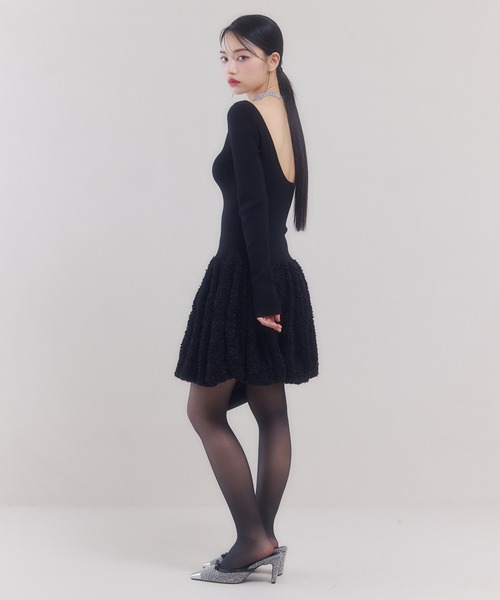 EIMY ISTOIRE（エイミーイストワール） ワンピース ボートネック