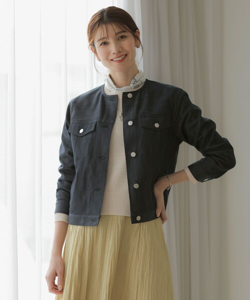 J.PRESS（J.プレス） デニムジャケット gジャン 「洗える」セルロース