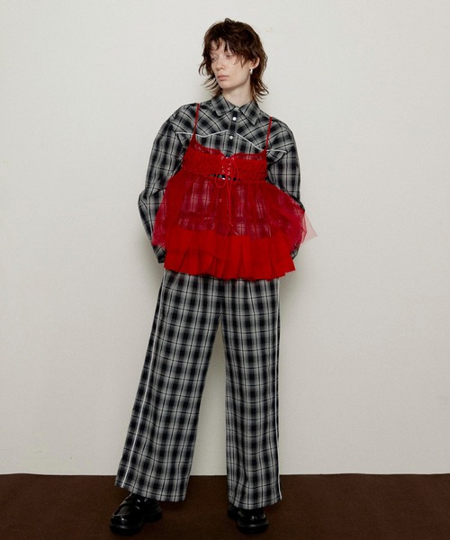 MAISON SPECIAL（メゾンスペシャル） ブラウス シャツ See-through